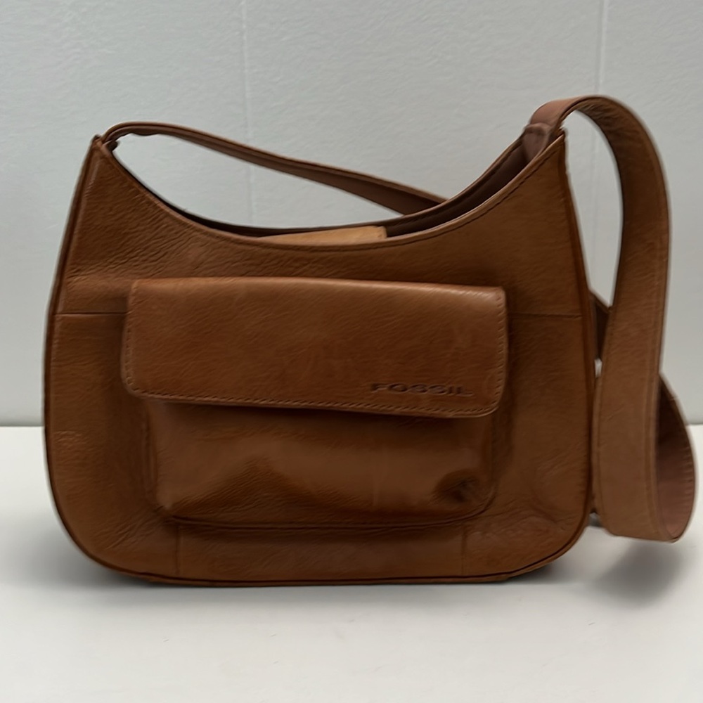 FOSSIL leather hand bag purse shoulder bag